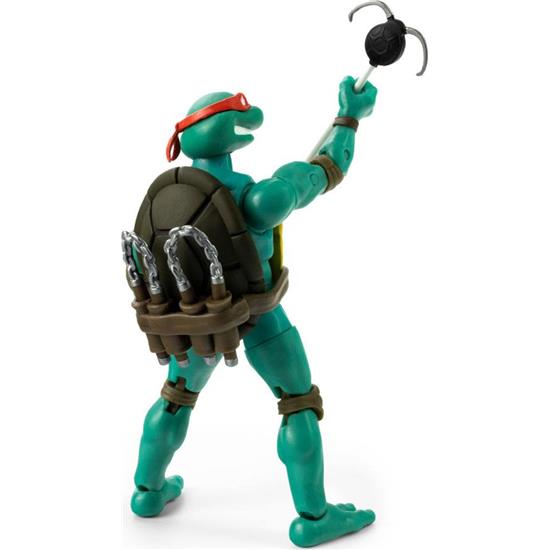 Ninja Turtles: Michelangelo Exclusive BST AXN x IDW Action Figure & Comic Book 13 cm
