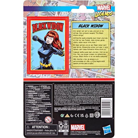 Marvel: Black Widow Marvel Legends Retro Collection Action Figure 10 cm