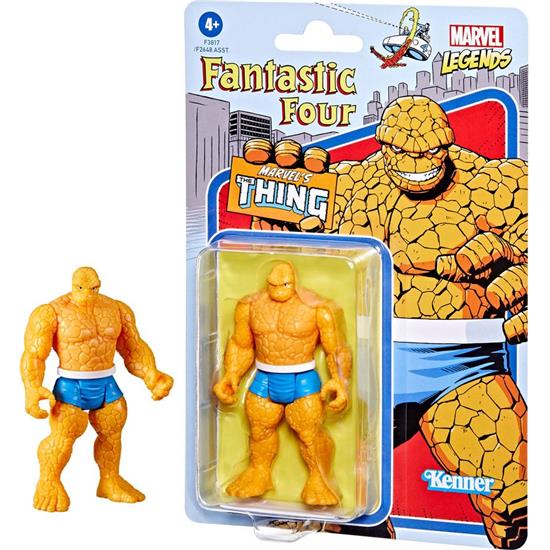 Fantastic Four: The Thing Marvel Legends Retro Collection Action Figure 10 cm