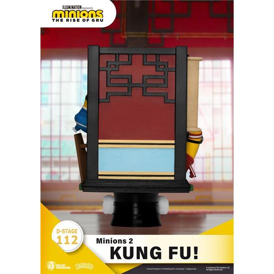 Diverse: Kung Fu Minions D-Stage Diorama15 cm