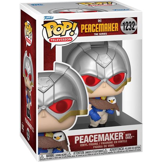 Peacemaker: Peacmaker with Eagly POP! TV Vinyl Figur (#1232)