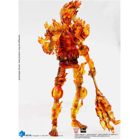2000 AD: Judge Fire Action Figure 1/18 11 cm