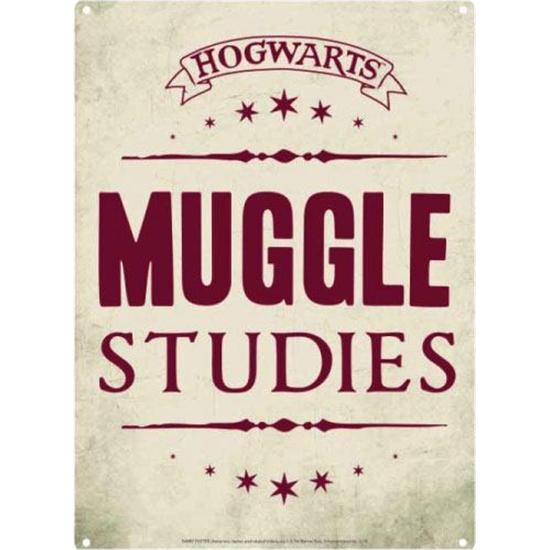 Harry Potter: Muggle Studies Tin Skilt