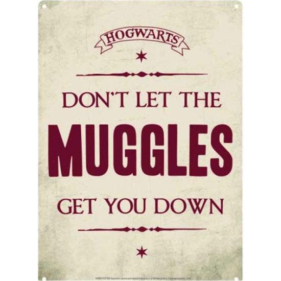 Harry Potter: Muggles Tin Skilt