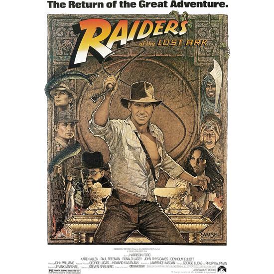 Indiana Jones: Raiders Of The Lost Ark Plakat (US)