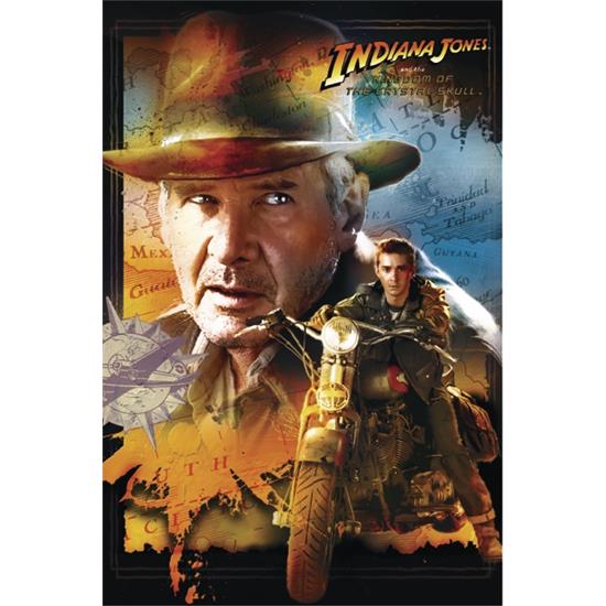 Indiana Jones: Kingdom of the Crystal Skull Map Plakat