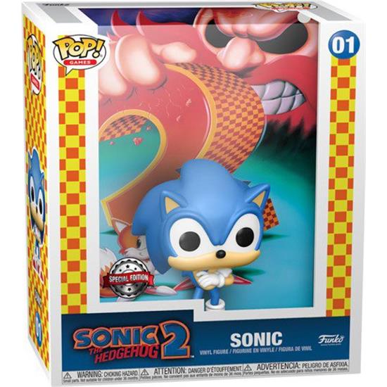 Sonic The Hedgehog: Sonic the Hedgehog POP! Game Cover Vinyl Figur