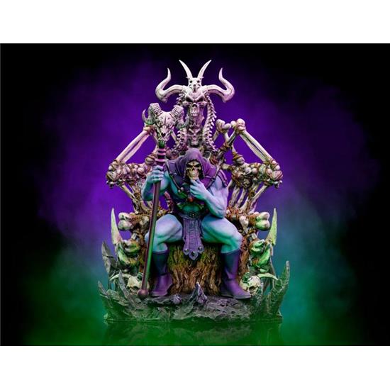 Masters of the Universe (MOTU): Skeletor on Throne Deluxe Art Scale Deluxe Statue 1/6 29 cm