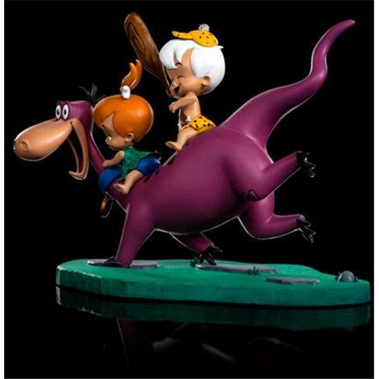 Flintstones: Dino, Pebbles and Bamm-Bamm Art Scale Statue 1/10 13 cm
