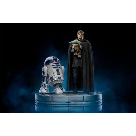 Star Wars: Luke Skywalker and Grogu Art Scale Statue 1/10 21 cm