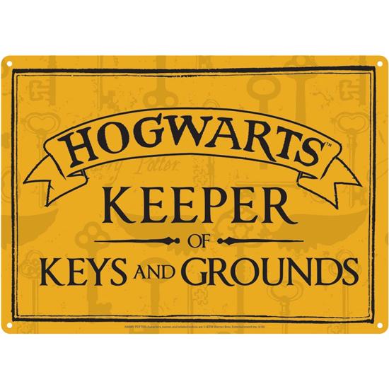 Harry Potter: Keeper of Keys Tin Skilt