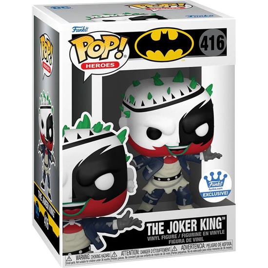 DC Comics: The Joker King Exclusive POP! Heroes Vinyl Figur (#416)