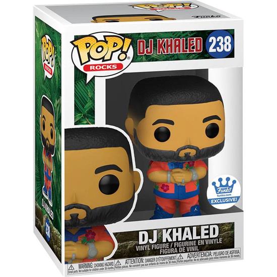 DJ Khaled: DJ Khaled Exclusive POP! Rocks Vinyl Figur (#238)