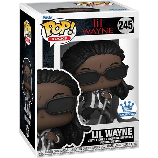 Lil Wayne: Lil Wayne with Lollipop POP! Rocks Vinyl Figur (#245)