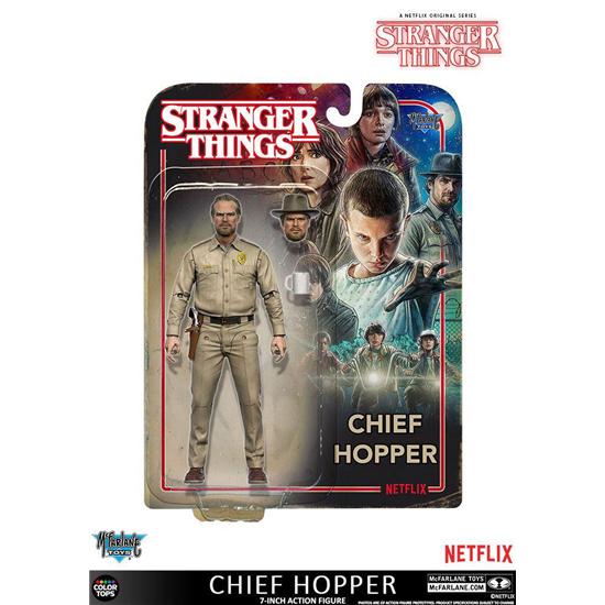 Stranger Things: Chief Hopper Action Figur 18 cm