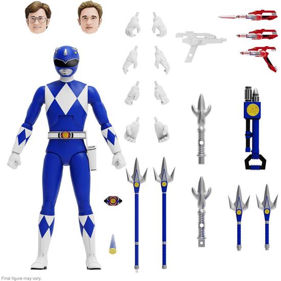 Power Rangers: Blue Ranger Ultimates Action Figure 18 cm