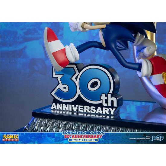 Sonic The Hedgehog: Sonic the Hedgehog 30th Anniversary Statue 41 cm