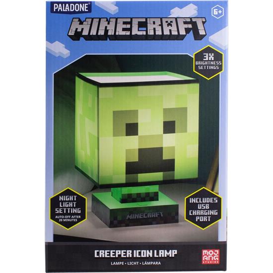 Minecraft: Charger Creeper USB lampe 26 cm
