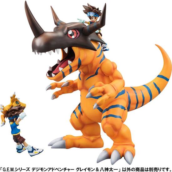 Digimon: Greymon & Taichi Statue 25 cm