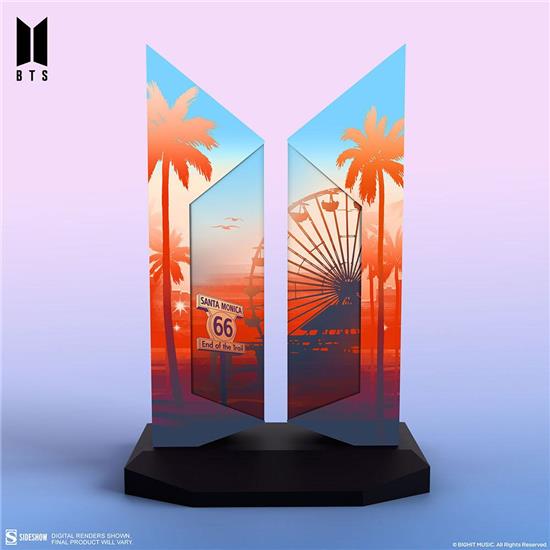 BTS: BTS Logo Statue Los Angeles Edition 18 cm