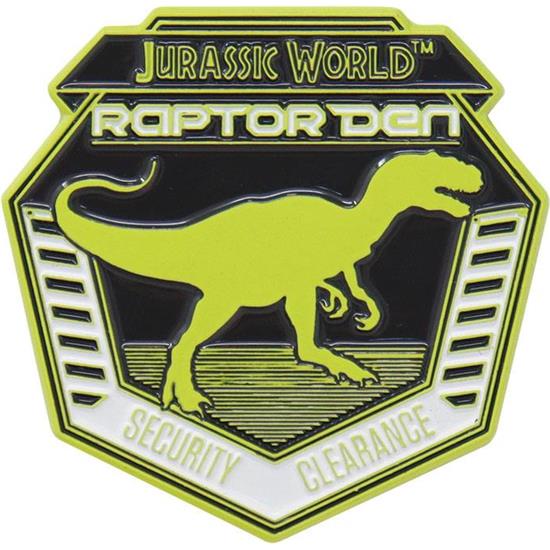 Jurassic Park & World: Raptor Training Commendation Pin Badge 3-Pack Limited Edition