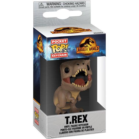 Jurassic Park & World: T-Rex Pocket POP! Vinyl Nøglering