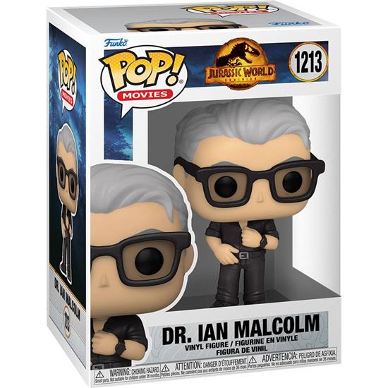 Jurassic Park & World: Dr Ian Malcolm POP! Movies Vinyl Figur (#1213)