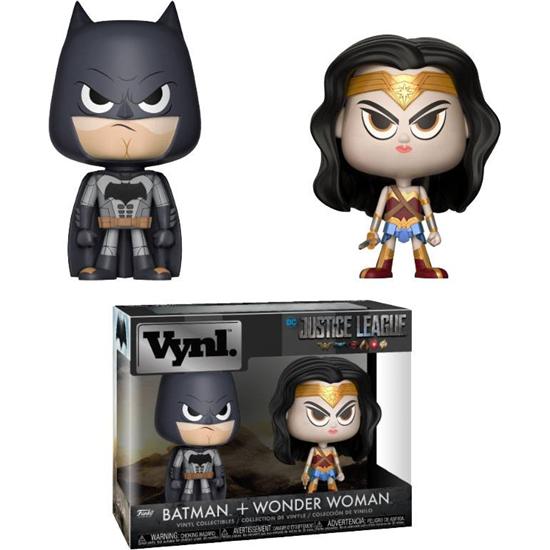 DC Comics: Wonder Woman & Batman VYNL Vinyl Figurer 10 cm