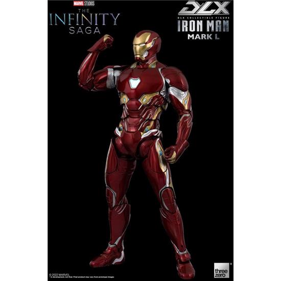 Infinity Saga: Iron Man Mark L Deluxe Action Figure 1/12 17 cm