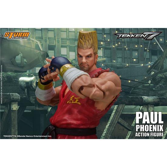 Tekken: Paul Phoenix Action Figure 1/12 18 cm