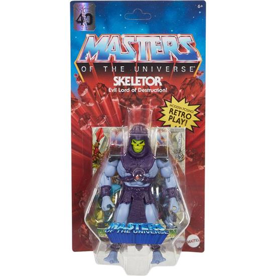 Masters of the Universe (MOTU): Skeletor Origins Retro Action Figure 14 cm