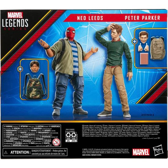 Spider-Man: Ned Leeds & Peter Parker Legends Action Figure 2-Pack 15 cm