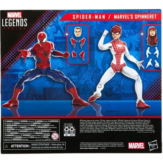 Spider-Man: The Amazing Spider-Man: Renew Your Vows Marvel Legends Action Figure 2-Pack 2022 Spider-Man & Marvel