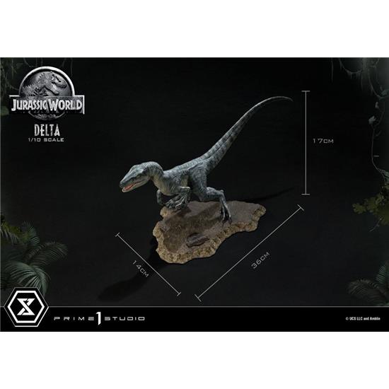 Jurassic Park & World: Delta Prime Collectibles Statue 1/10 17 cm