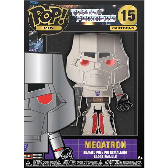 Transformers: Megatron POP! Emalje Metal Pin (#15)