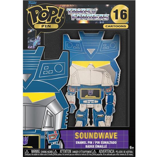 Transformers: Soundwave POP! Emalje Metal Pin (#16)