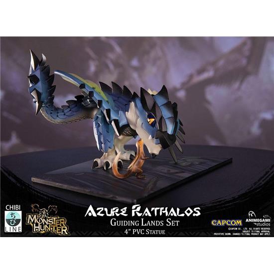 Monster Hunter: Azure Rathalos Statue 10 cm