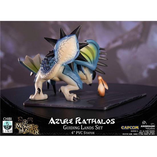 Monster Hunter: Azure Rathalos Statue 10 cm