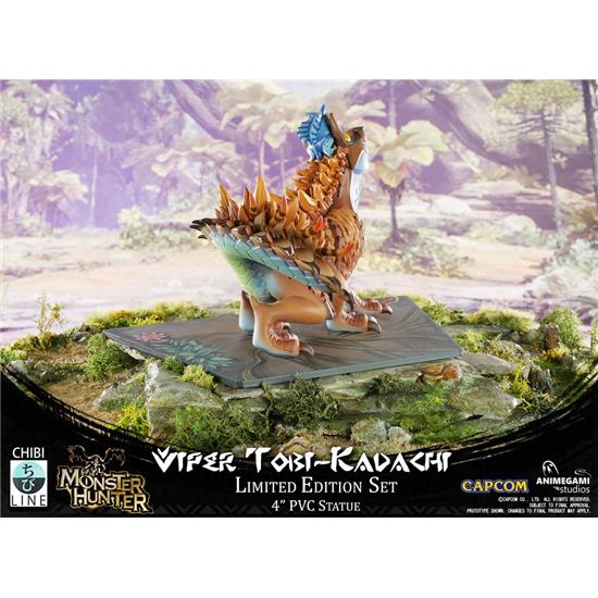Monster Hunter: Viper Tobi-Kadachi Statue 10 cm