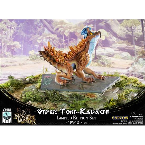 Monster Hunter: Viper Tobi-Kadachi Statue 10 cm