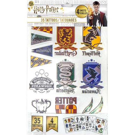 Harry Potter: Harry Potter Tatoveringer Sæt A