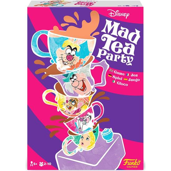 Disney: Alice In Wonderland Mad Tea Party Signature Games Card Game *Multilingual*