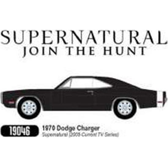 Supernatural: Dodge Charger 1970 Diecast 1/18