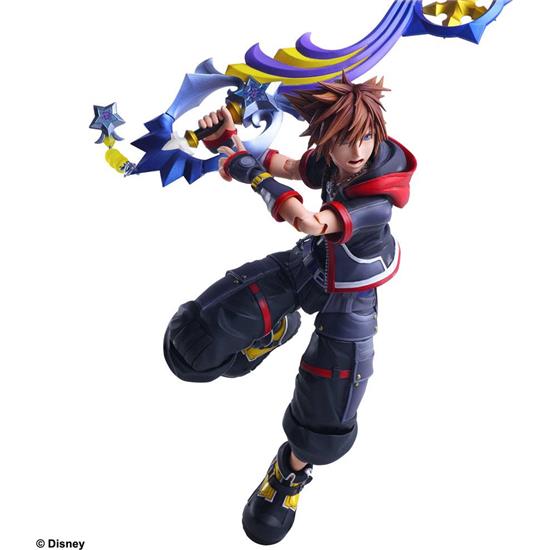 Kingdom Hearts: Sora Ver. 2 Deluxe Play Arts Kai Action Figure 22 cm