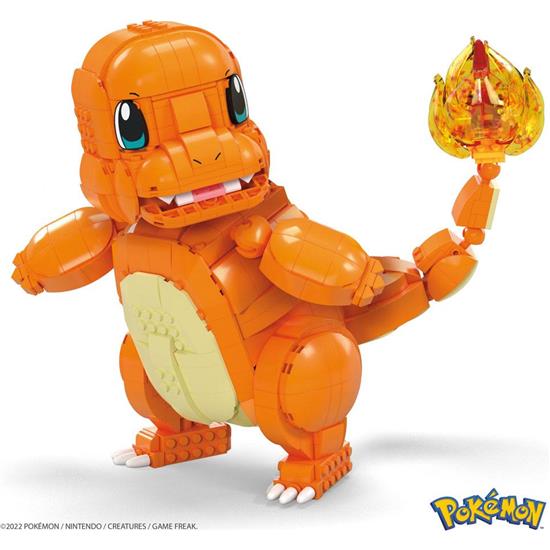 Pokémon: Jumbo Charmander Mega Construx Samlesæt 25 cm