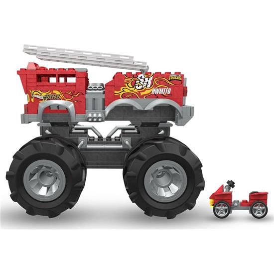 Diverse: Hot Wheels Monster Truck 5-Alarm Mega Construx Samlesæt