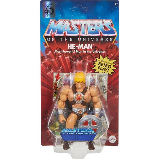 Masters of the Universe (MOTU): He-Man Origins Retro Action Figure 14 cm