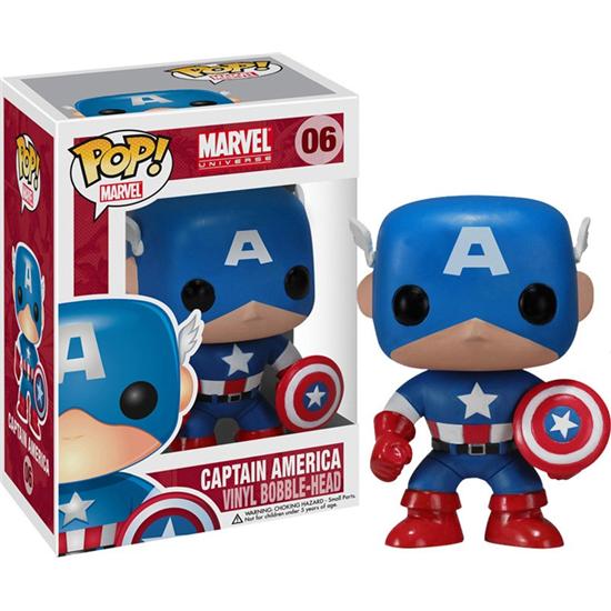 Captain America: Captain America POP! Vinyl Bobble-Head (#06)