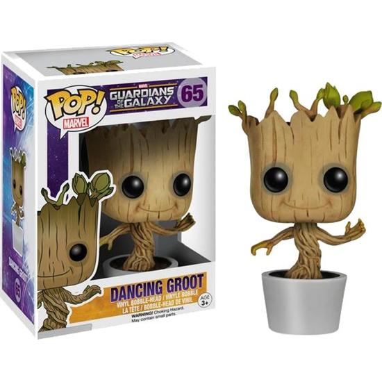 Guardians of the Galaxy: Groot dansende POP! Movies Vinyl Figur (#65)