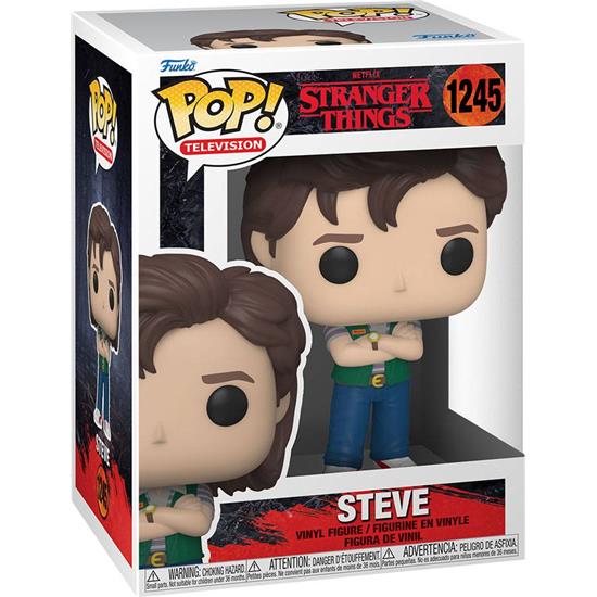 Stranger Things: Steve POP! TV Vinyl Figur (#1245)
